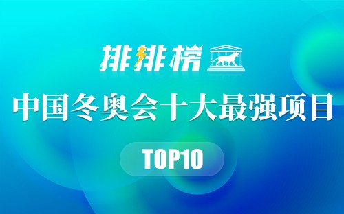 中国冬奥会十大最强项目